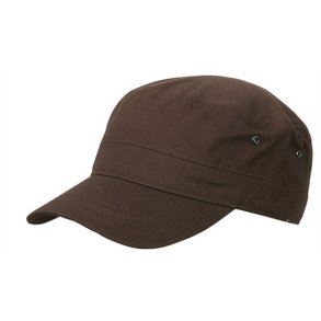 Military Cap Brun